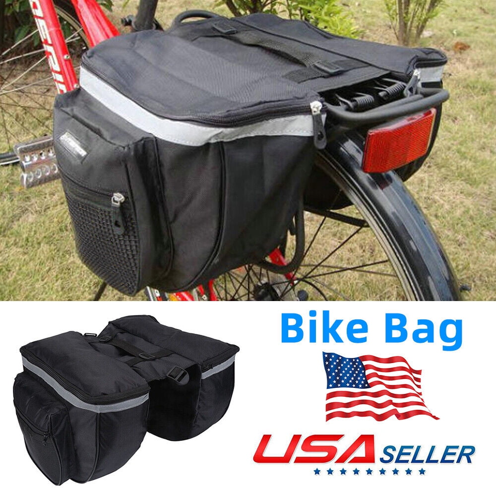 25L Cycling Bicycle Rear Rack Seat Trunk Saddle Bag Bike Storage Pouch