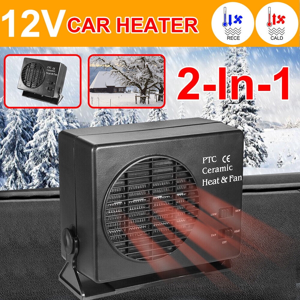 Auto Car Truck Fan Heater Portable Window Defroster 12V 300W For Vehicle