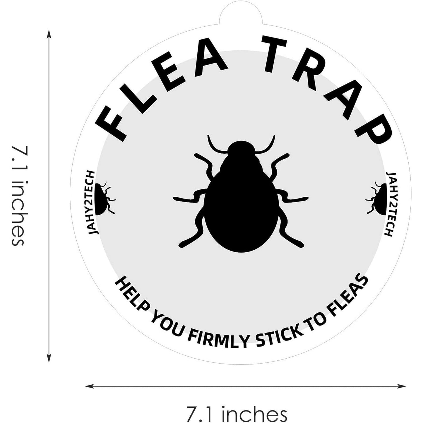 20 Count Indoor Flea Trap Refill Discs, 7.1 Inches