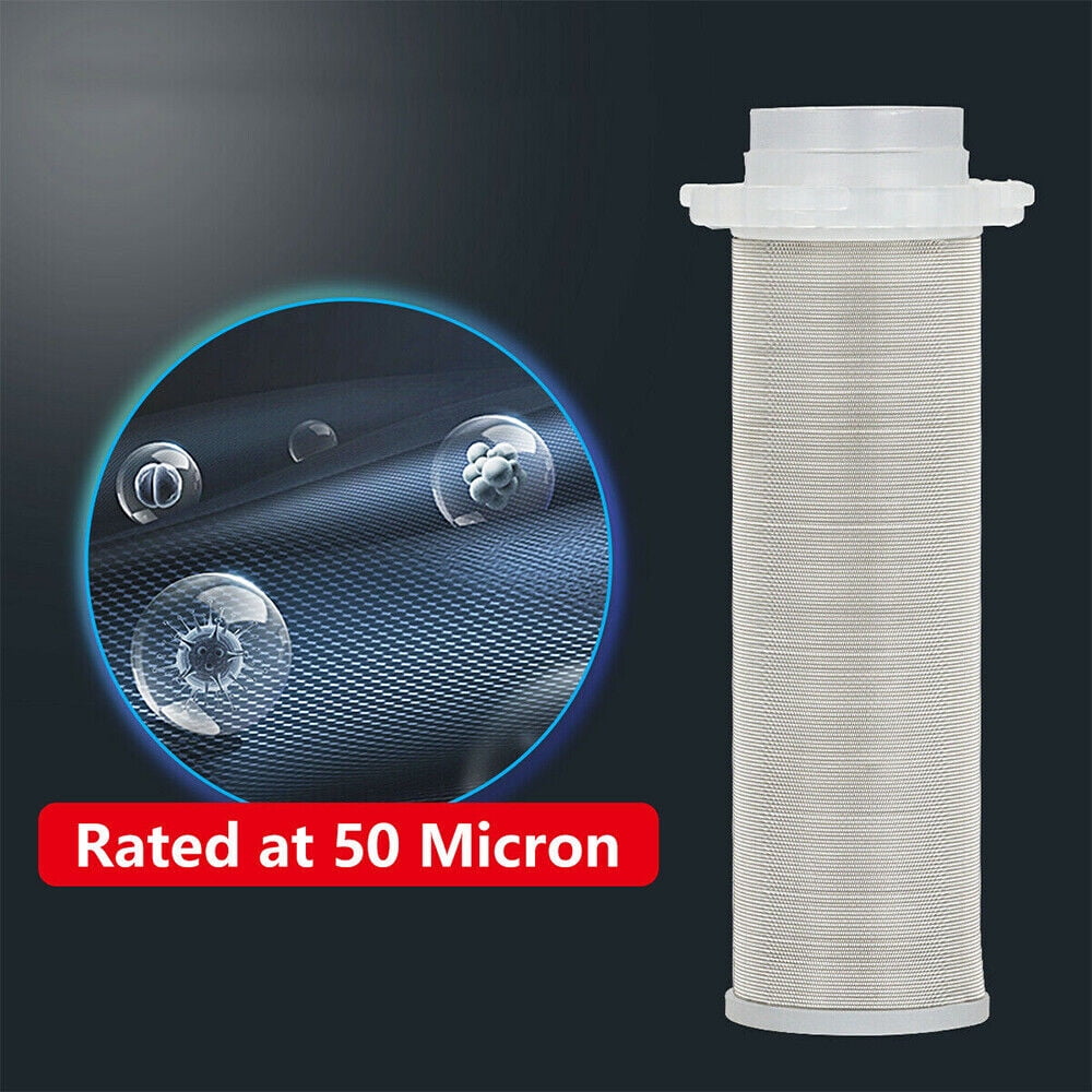 Whole House Water Pre-Filter System Reusable Spin Down Sediment Filter sewage