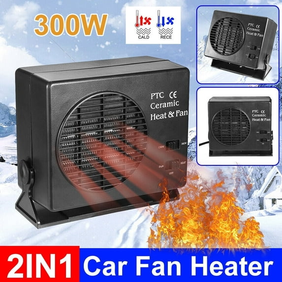 Auto Car Truck Fan Heater Portable Window Defroster 12V 300W For Vehicle